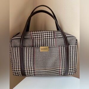 Ralph Lauren Houndstooth handbag.